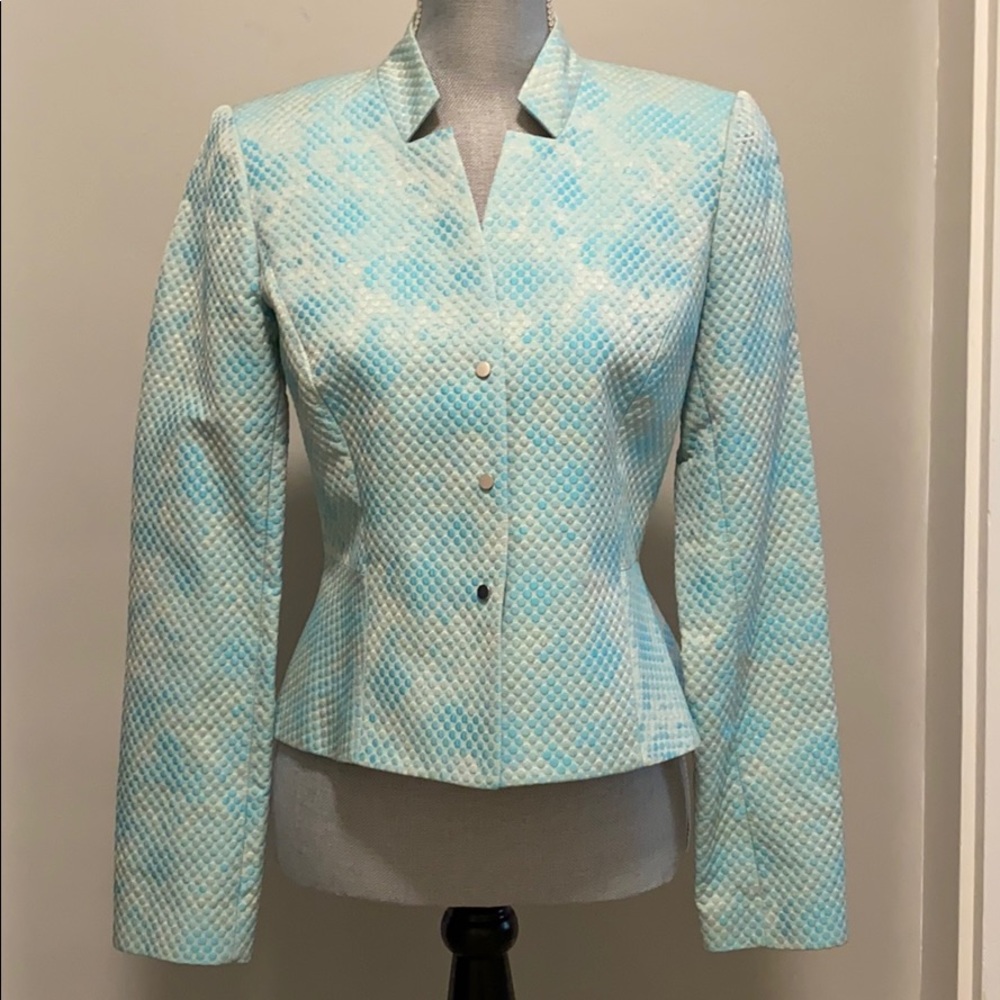 NWT Elie Tahari Textured “Quinn” Jacket, US Sz 6